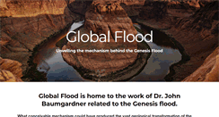 Desktop Screenshot of globalflood.org